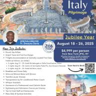 Shrines of Italy Pilgrimage - August 18-26, 2025