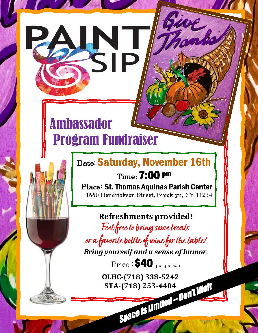 Paint and Sip November 16 2024