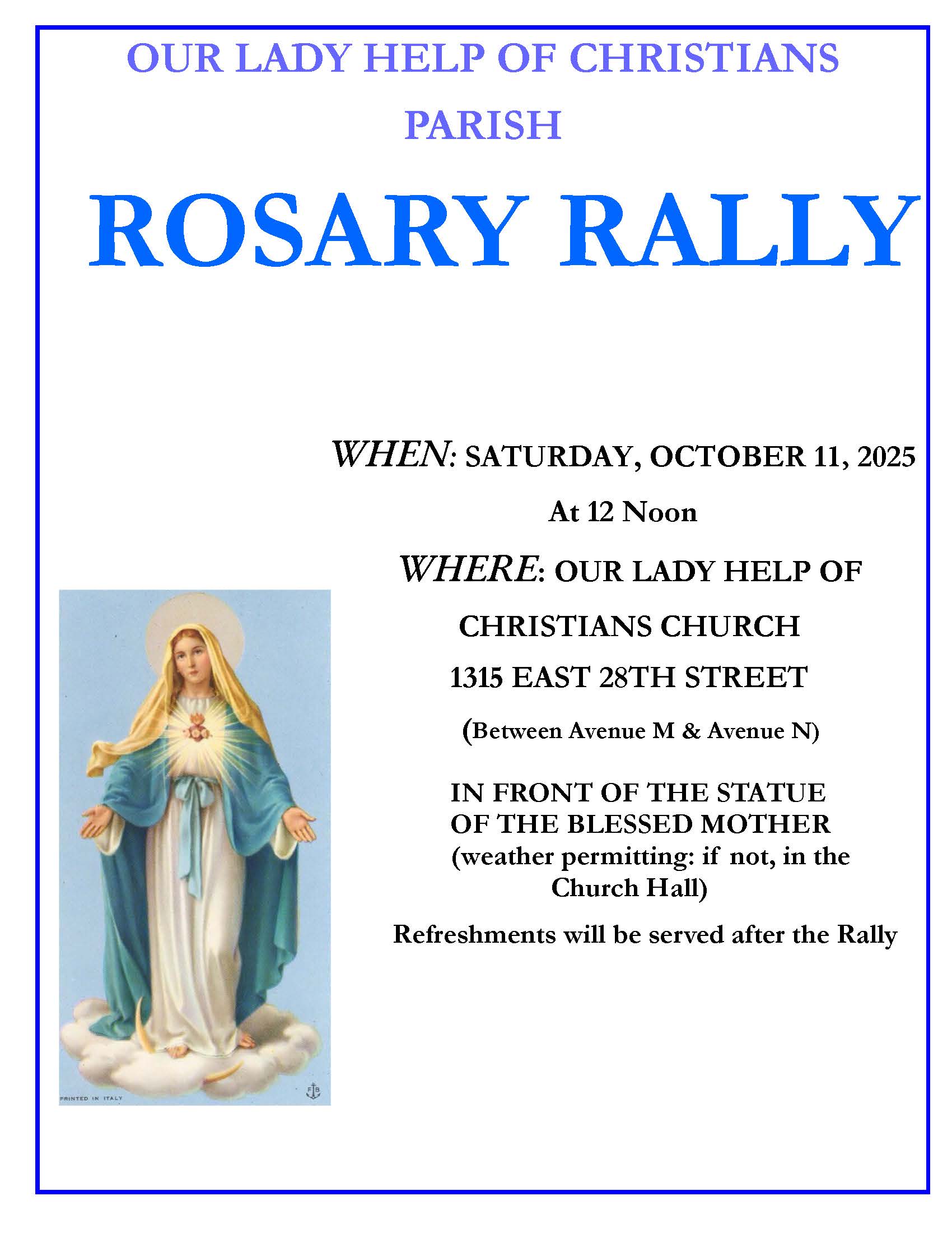 Rosary RAlly 2025