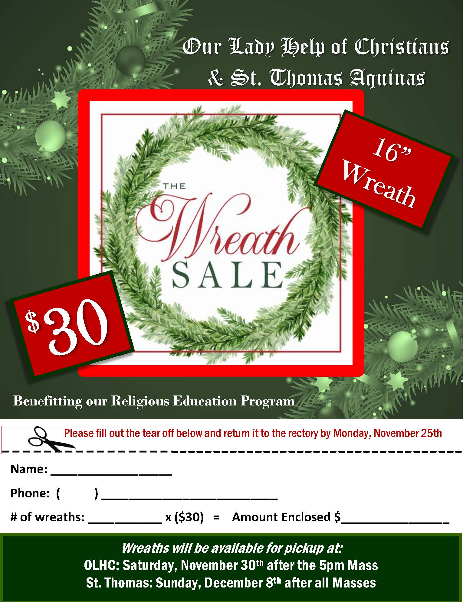 Wreath Sale 2024