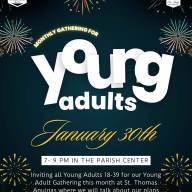 Young Adult Monthly Gathering - January 30th