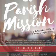 Parish Mission - February 18th and 19th