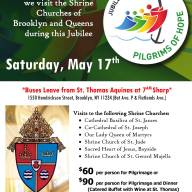 Shrine Churches of Brooklyn and Queens - May 17
