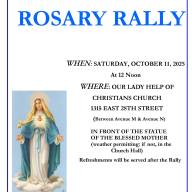Rosary Rally - October 11