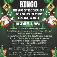Radio Bingo - December 5