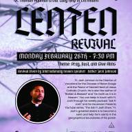 Lenten Revival - February 26th at 7:30 PM